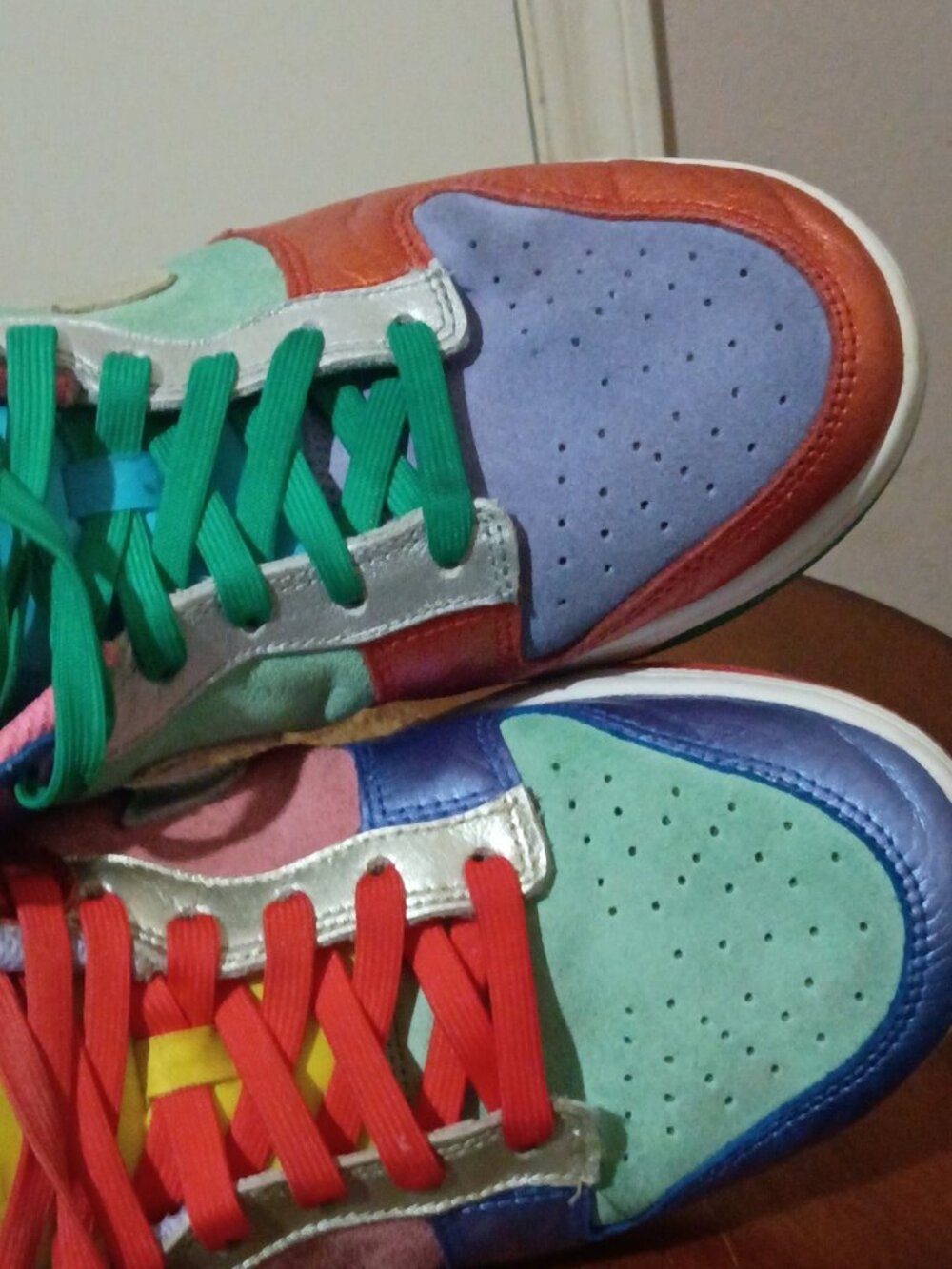 Nike Dunk Low Sunset Pulse Shoes Womens Size 9 Multicolor Sneakers DN0855-600 - Picture 12 of 13